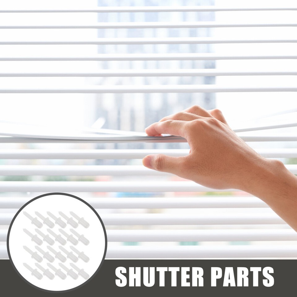 60 Pcs Plantation Shutter Replacement Parts Repair Window Coverings Blinds Tool eBay