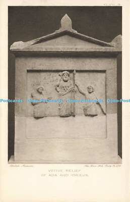 R217012 XLVII 9 British Museum The Fine Arts Pubg Votiv Relief von Ada und Idrie