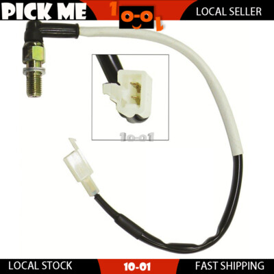 STONEDER Interruptor De Luz De Freno Hidráulico Con Enchufe Macho De 90° M10x1.25 Para Yamaha WR250F WR450F - Foto 4