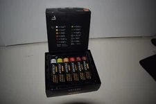 ARTEZA Acrylic Paint~ Set of 12 Colors/Tubes~ w Storage Box (0.74 Oz, 22 Ml) NEW