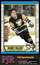 Randy Hillier 1989-90 O-Pee-Chee #126 Pittsburgh Penguins