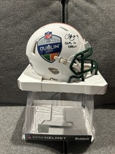 Chris Boswell Signed Autographed “Dub” Dublin Ireland Mini Helmet Inscribed JSA