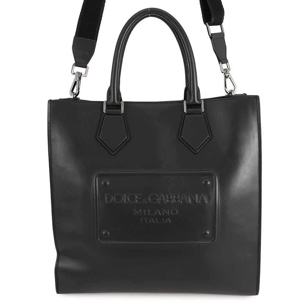 Dolce & Gabbana パーティーバッグ DOLCE&GABBANA 2wayTote Bag Leather Black BM2154AG218 | eBay
