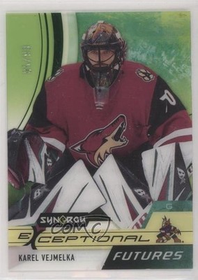 2021 Synergy Exceptional Futures Green 3/99 Karel Vejmelka #EF-KV Rookie RC 0i6