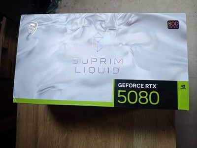 MSI GeForce RTX 5080 SUPRIM LIQUID SOC Edition - 16GB GDDR7 Wie neu 