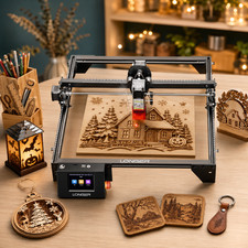 Longer laser engraver. 5W laser power. Operating speed of 24,000 mm/min.