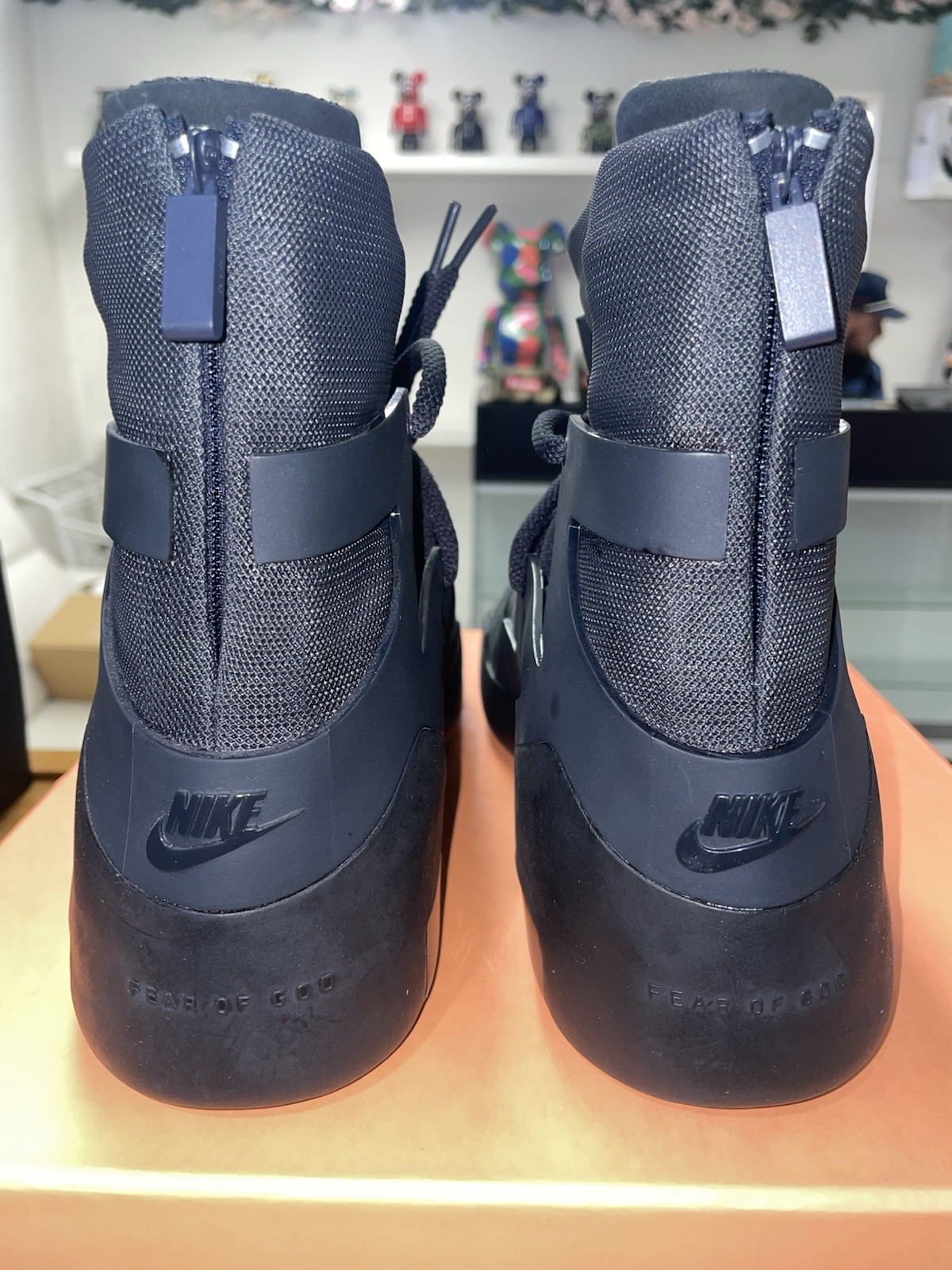 fear of god triple black sizing