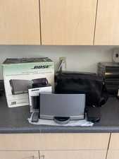Bose SoundDock N123 Portable System w/ Power Supply Battery Remote  Carry Case
