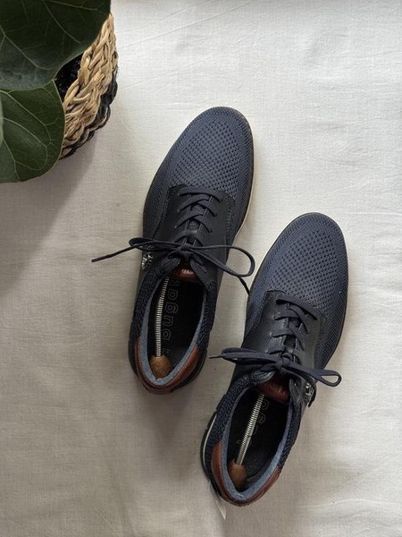 Men Bugatti Heels Navy 44
