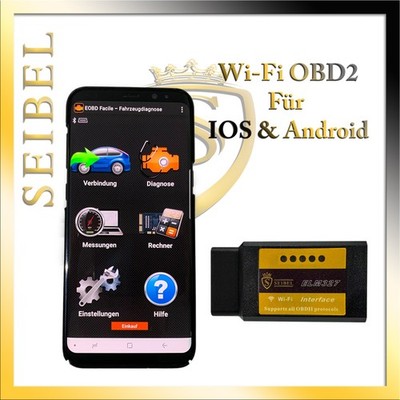 OBD2 KFZ Auto WI-FI Diagnosegerät IOS Android Handy Diagnose für Alfa Romeo