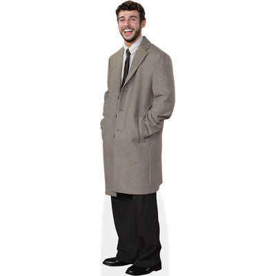 George Arthur Clarke (Coat) Pappaufsteller lebensgross