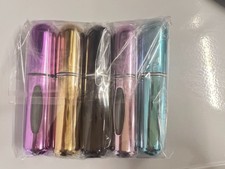 9PCS 5ml Travel Perfume Atomizer Refillable Mini Spray Bottle