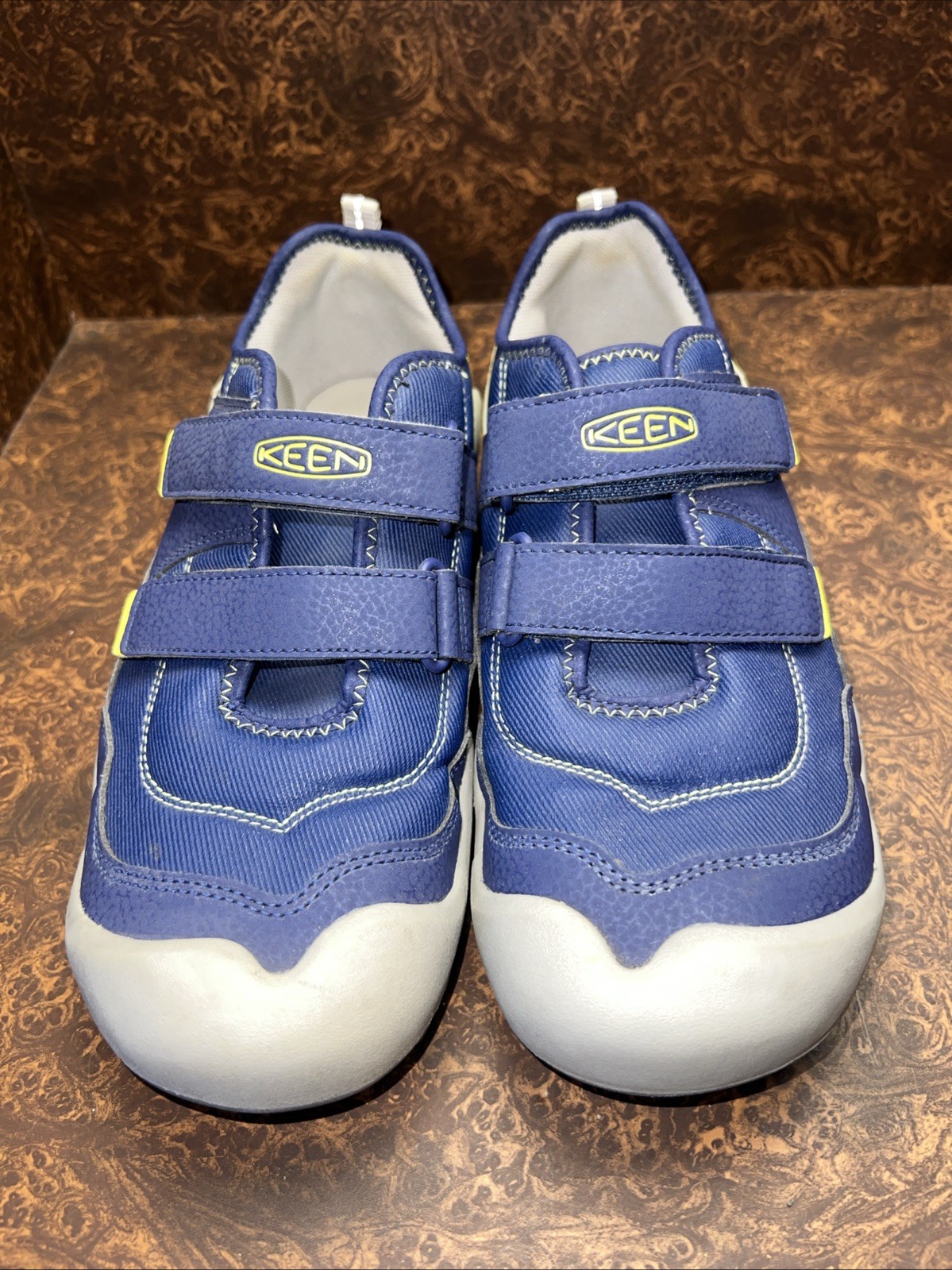 Keen Knotch Contour Arch Hollow Blue Youth taglia 7 nuovo senza etichette