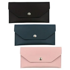 3 Pcs Envelope Wallet Money Envelopes for Cash Data Cable Organizer