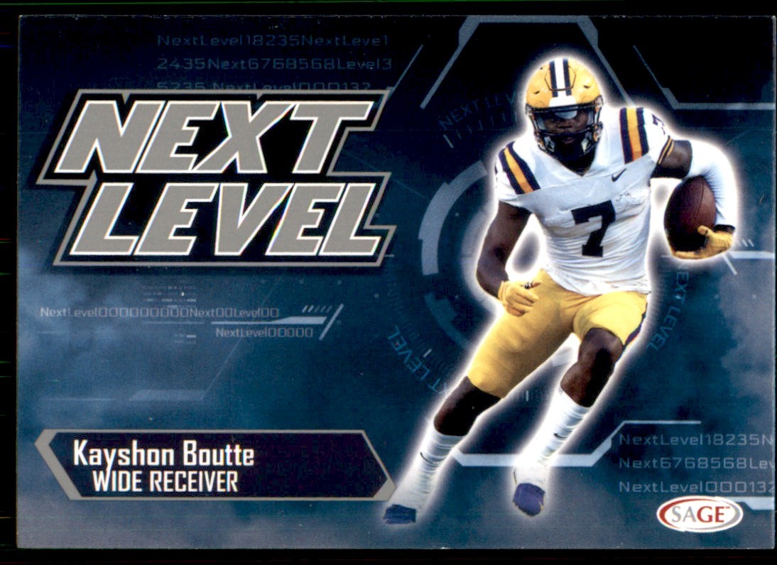 2023 SAGE HIT Kayshon Boutte LSU Tigers #90