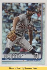 2019 Topps Rainbow Foil Daniel Norris #382 READ 4x2