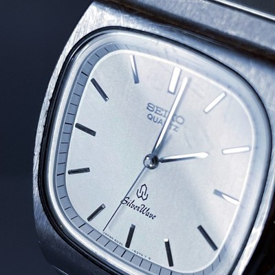 SEIKO SILVER WAVE 6030-8000 VINTAGE クォーツ Vintage Seiko Silverwave Rare Dial Cushion Shape 6030 5280