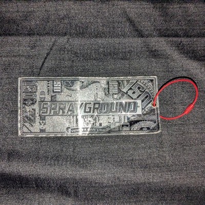 Sprayground Replacement Tag / Tag ONLY Limited Edition / Silver