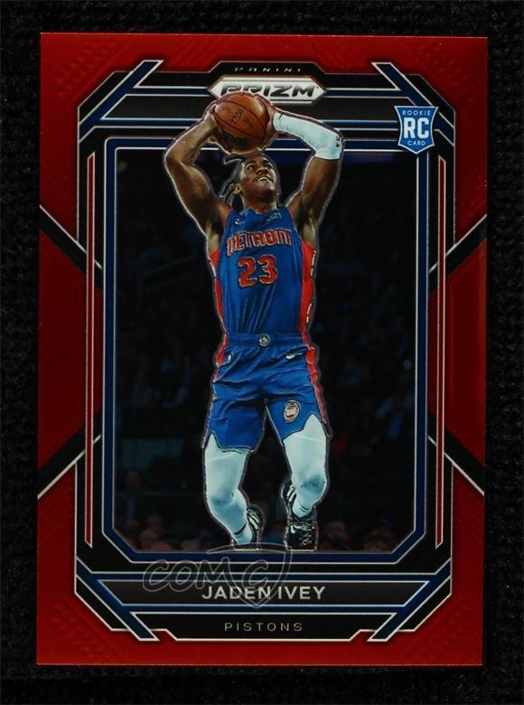 2022-23 Panini Prizm Red Prizm /299 Jaden Ivey #256 Rookie RC 1p0v