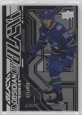 2022-23 SPx UD Black Obsidian Rookies 228/499 Andrei Kuzmenko #OR-24 5x8