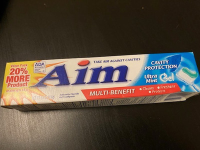 AIM Zahnpasta  156 g, USA, neu