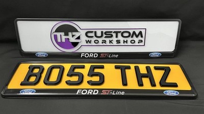 Ford ST Line Plattenhalter Surround vorne & hinten - passend für alle Modelle & Top Qualität