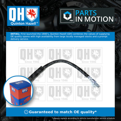 Brake Hose fits BMW 316 E30 Front 1.6 1.8 83 to 94 Hydraulic QH 34321154327 New