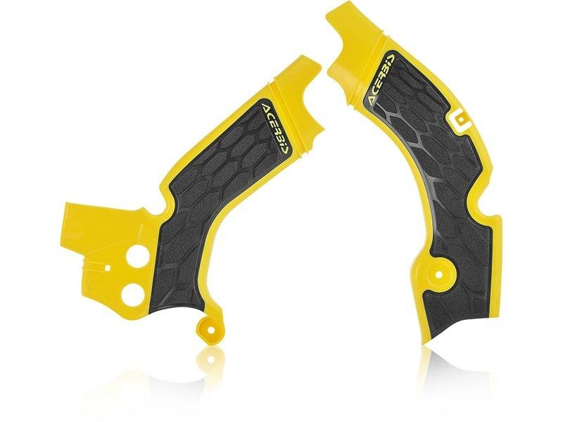 X-Grip Protector Frame Guards Fit Suzuki RMZ 450 08-17 Sw-Yellow