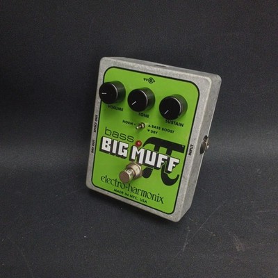 Electro Harmonix Bass Big Muff Pi Effektpedal Bassgitarre Fuzz Ready