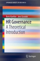 Hr Governance A Theoretical Introduction Boris Kaehler (U. A.) Taschenbuch Xiii