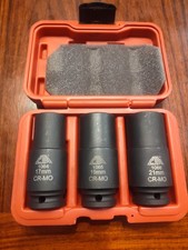 CTA Tools 1069 3 Piece Crank Bolt Socket Set