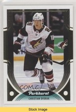 2020-21 Upper Deck Parkhurst Gold Foil Christian Dvorak #18 READ a3q