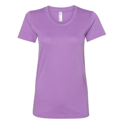 American Apparel Womens 50/50 Classic Crewneck Short Sleeve T-Shirt