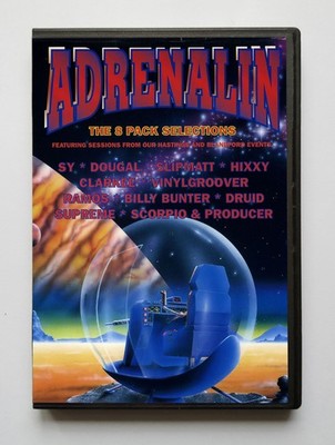ADRENALIN - THE 8 PACK SELECTION (HAPPY HARDCORE CD PACK) 1996
