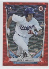 2014 Bowman Draft Red Ice 66/150 Jared Walker #DP130 0c2