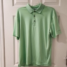 Ben Hogan Performance Green Polo Short-Sleeved Essential Men's Size M