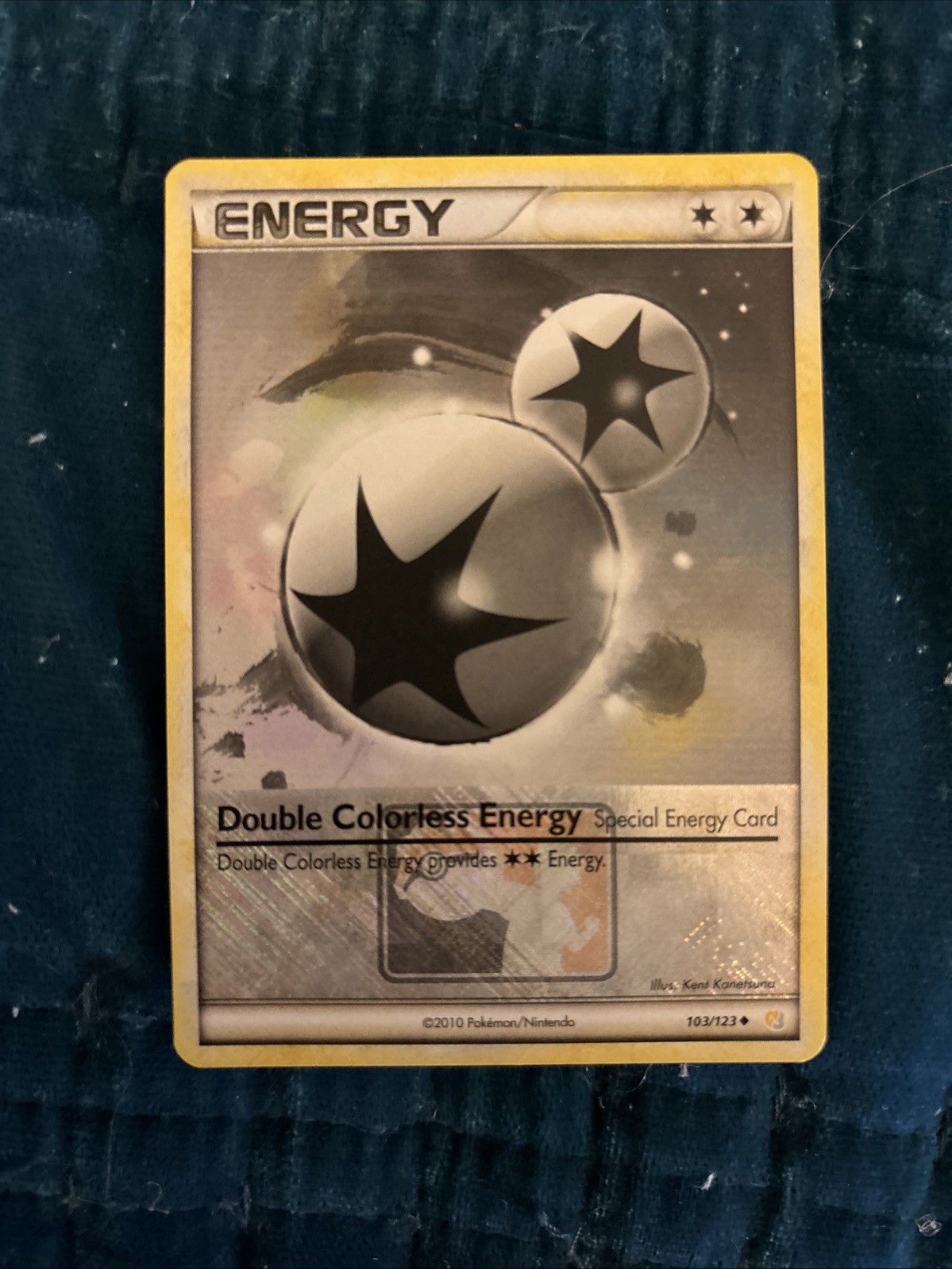 Pokémon TCG Double Colorless Energy HeartGold SoulSilver 103/123 Play Pokemon