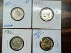 “1883 V Nickel XF • 1935 Buffalo • 1943‑P Silver War Nickel • 1950‑D Key Date —