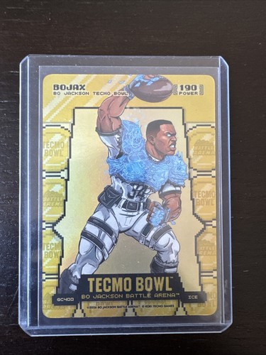 Bo Jackson Battle Arena Tecmo Bojax Gold coin Flip Ice GC400