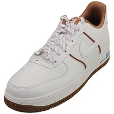Nike Air Force 1 07 Lx Mens Fashion Sneakers in White Tan - 10.5 US