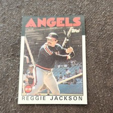 1986 Topps - Reggie Jackson #700 Los Angeles Angels MLB Baseball
