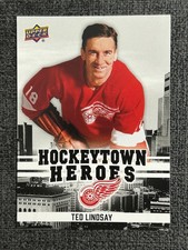 Ted Lindsay 2025-26 Detroit Red Wings Centennial Hockeytown Heroes #HH-38