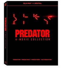 Predator 4-Movie Collection Blu-ray  Digital NEW