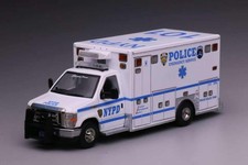 596 1:64 E 450 NY Police Emergency Service Unit 101 EMS Diecast Collect Car