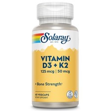 10/28 Solaray - Vitamin D-3 5000 IU & K-2 50 ...