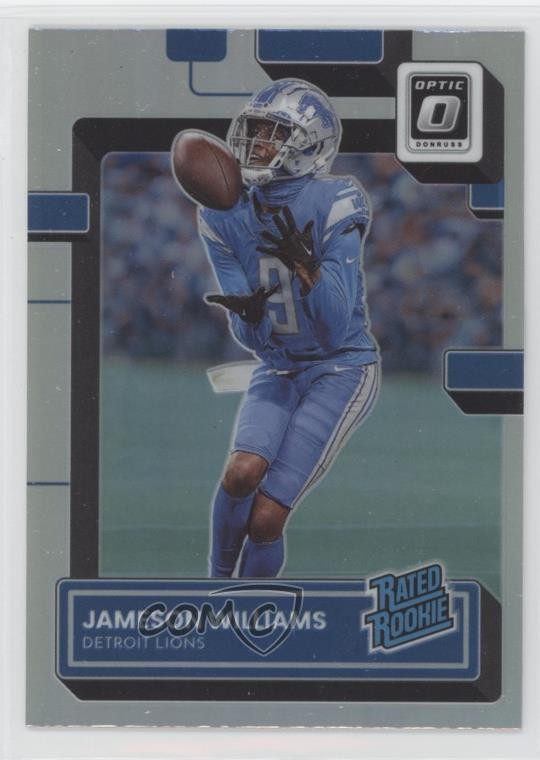 2022 Panini Donruss Optic Rated Rookie Holo Prizm Jameson Williams #208 1c5x