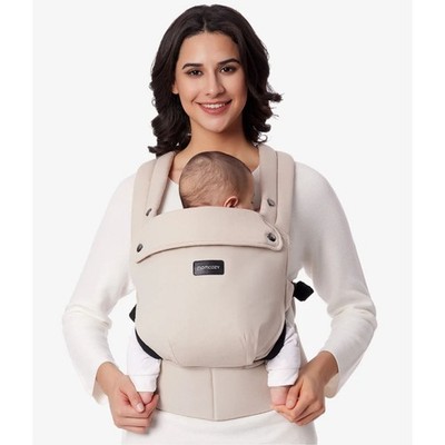 MOMCOZY PureHug 3in1 Babytrage Ergonomisch Leicht Baumwolle Baby Tragetasche