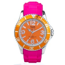 TOM WATCH WA00122 Armbanduhr. Quarz, orange. Unisex.