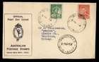 DR WHO 1937 AUSTRALIA FDC KGVI CORONATION TOWNSVILLE R78577