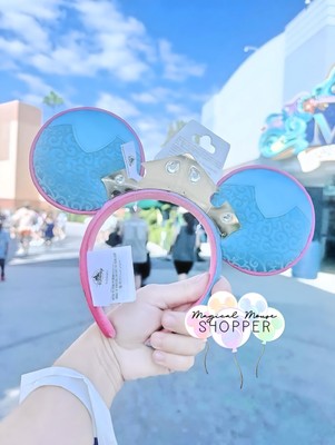 Disney Parks Sleeping Beauty Aurora Pink & Blue Ear Headband Disney Parks Sleeping Beauty Aurora Pink & Blue Ear Headband  main image 2